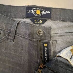 Lucky Brand grey jeans size 4